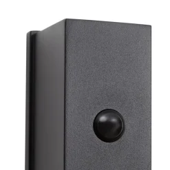 Wandleuchte Schwarz Lux Sensor Magnetisch Inkl. LED Wiederaufladbar - Sandy