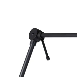 Wandleuchte schwarz mit Veloursschirm grün 35 cm verstellbar - Blitz