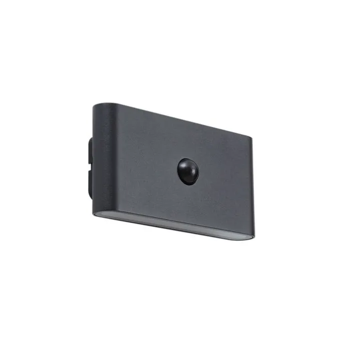 Wandleuchte schwarz 4-Stufen-Sensor magnetisch inkl. LED wiederaufladbar - Batt