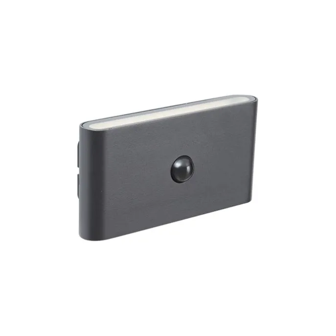 Wandleuchte schwarz 4-Stufen-Sensor magnetisch inkl. LED wiederaufladbar - Batt