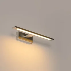 Wandleuchte Stahl 41,5 cm inkl. LED IP44 - Jerre