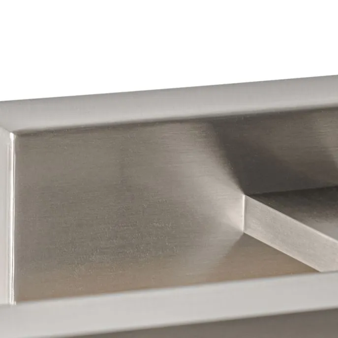 Wandleuchte Stahl 62 cm inkl. LED IP44 - Jerre