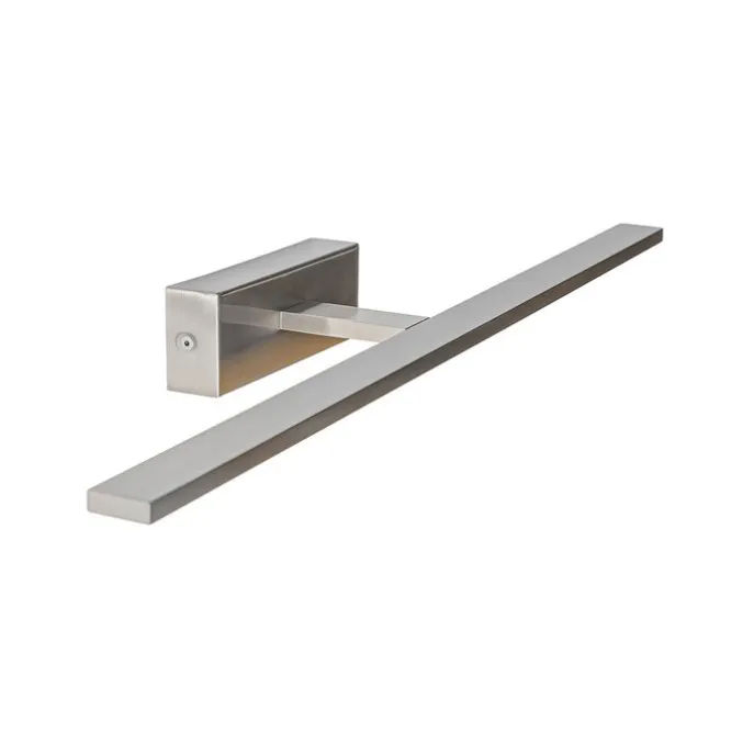 Wandleuchte Stahl 62 cm inkl. LED IP44 - Jerre