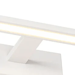 Wandleuchte weiß 62 cm inkl. LED IP44 - Jerre