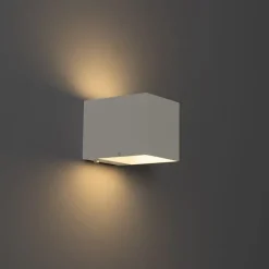 Wandleuchte weiß inkl. LED und Touchdimmer wiederaufladbar - Joris