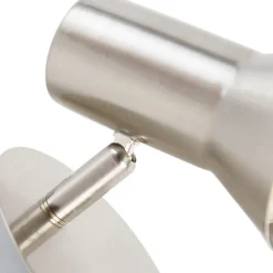 Wandspot Stahl dreh- und neigbar mit Schalter - Karin 1