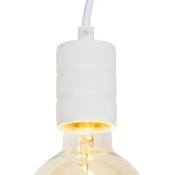 Weiße Hängelampe für Schienensystem 1-phasig - Iconic Cavalux