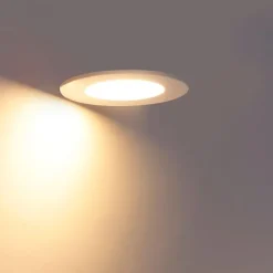 Weißer Einbaustrahler inkl. LED 3-stufig dimmbar IP65 - Blanca