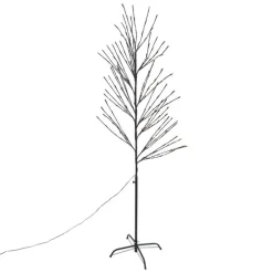 Weihnachtsbaum schwarz 200cm inkl. LED IP44 - Vixen