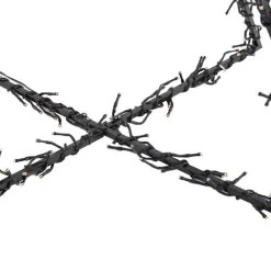 Weihnachtsbaum Schwarz inkl. LED IP44 - Brilli