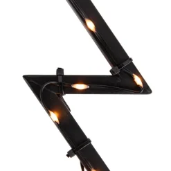 Weihnachtsbaumstrahler schwarz 71cm inkl. LED IP44 mit Fernbedienung - Kas