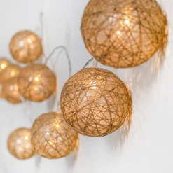 Weihnachts-Lichterkette für Außen 3,3 m inkl. LED 10-Lichter - Pallina