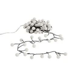 Weihnachts-Lichterkette grün mit 70 weißen LEDs 3,5m IP20 - Dasher