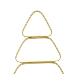 Weihnachts-Tischleuchte Gold Weihnachtsbaum inkl. LED - Arbre