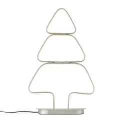 Weihnachts-Tischleuchte Stahl Weihnachtsbaum inkl. LED - Arbre